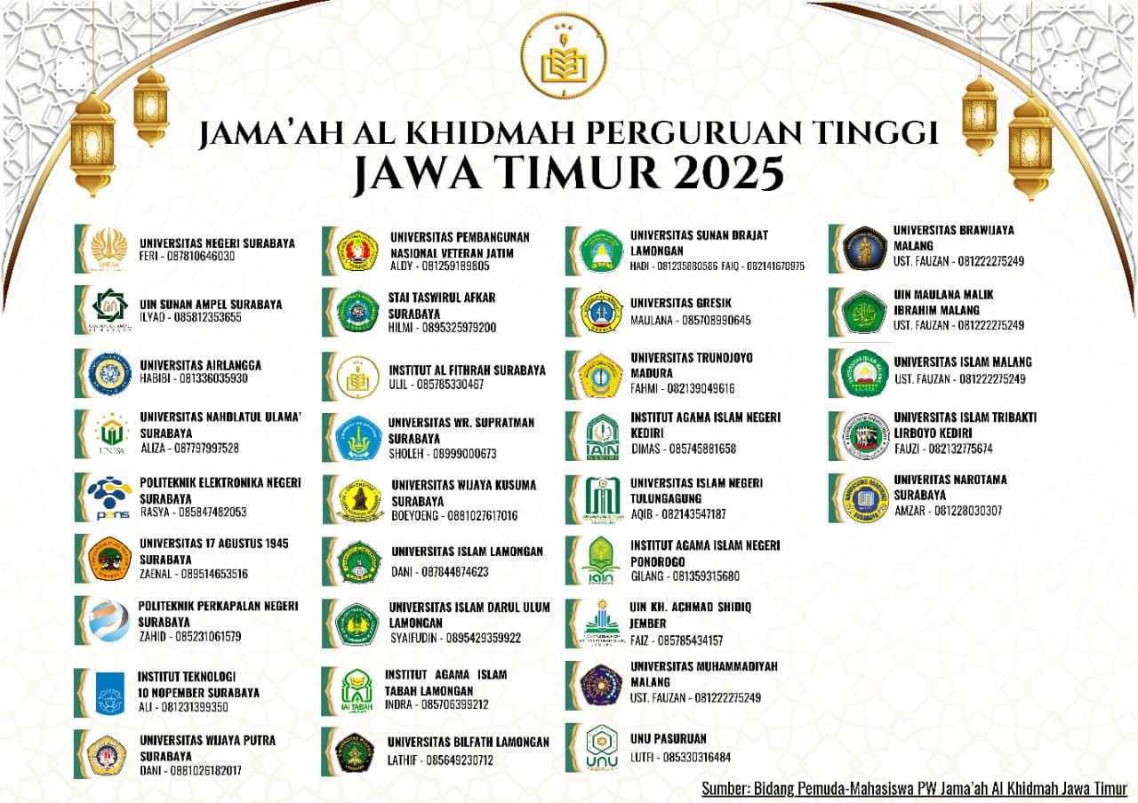Jama'ah Al Khidmah Menjadi Oase di Kampus Jatim - Cover Image
